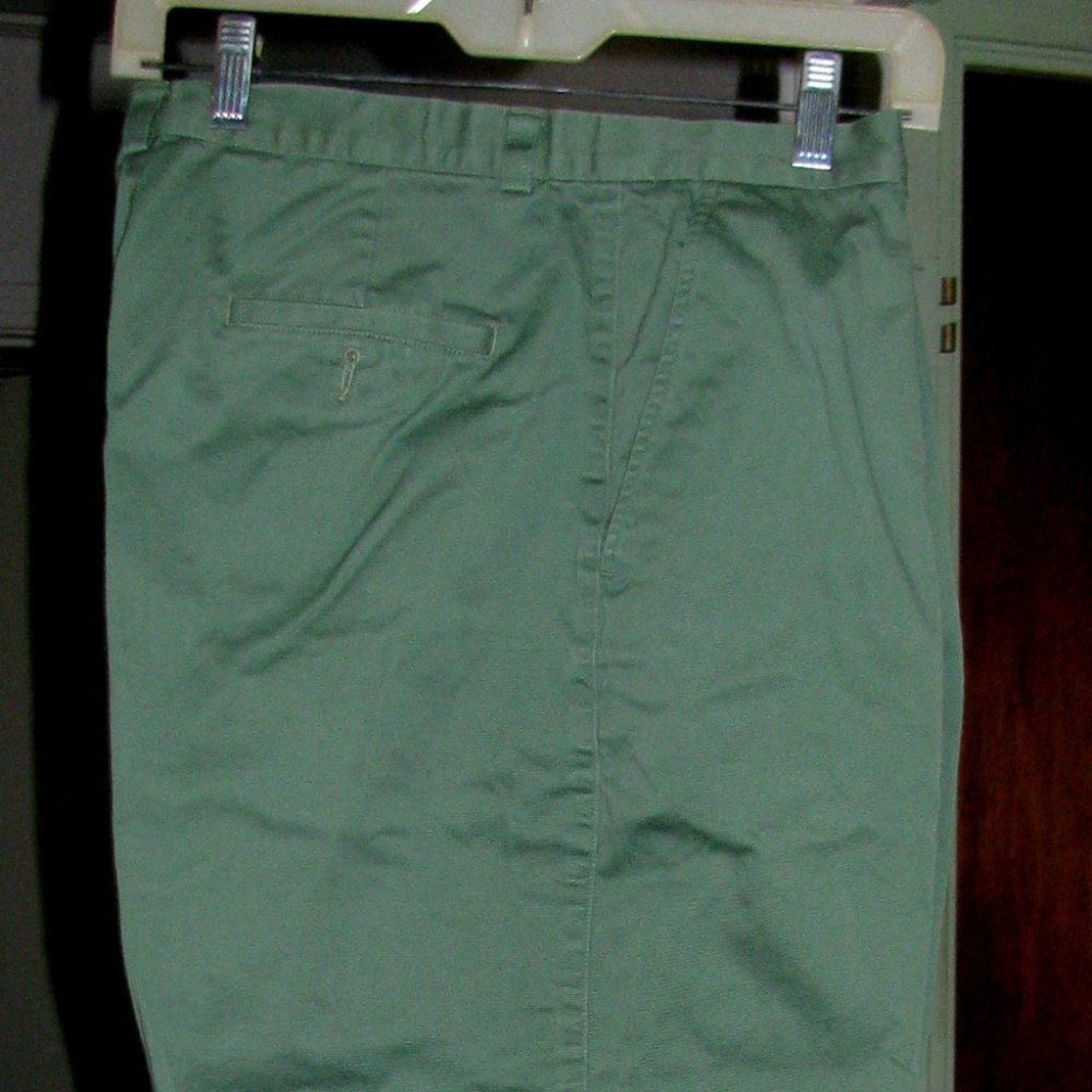 Ladies Olive Green Brushed Chino Twill PANTS Size 14 Westbrook